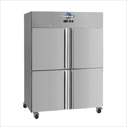 Rockwell Stainless Steel Four Door Reach-In Cooler